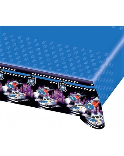 Amscan Tafelkleed politie party - 120 x 180 cm