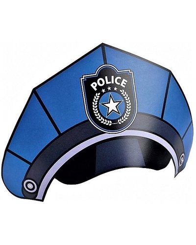 Amscan 8 partyhoedjes politie