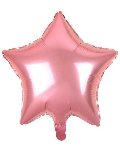 Magicoo Folieballon ster roze - 48 cm