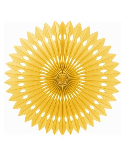Amscan Waaier goud - 40 cm