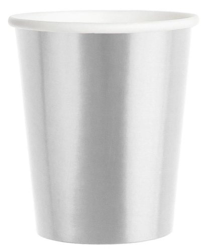 GoDan S. A. 6 zilverkleurige bekers- 250 ml