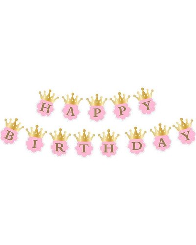 GoDan S. A. "Happy Birthday" slinger roze-goud