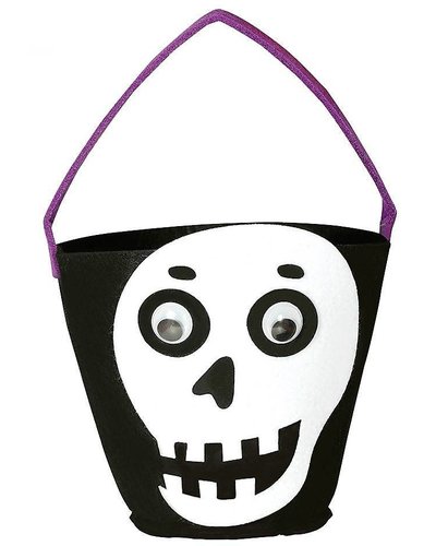 Fiestas Guirca Halloween snoepmand skelet