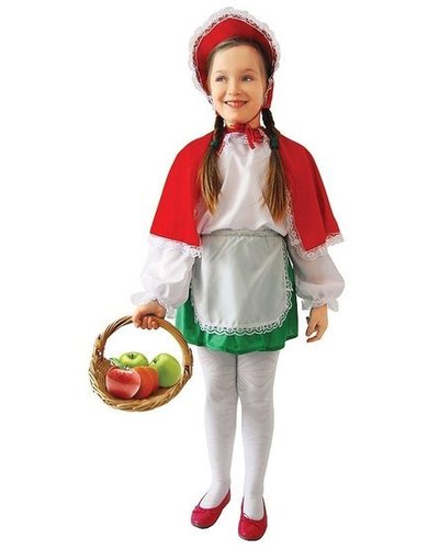 Magicoo Roodkapje kostuum kind