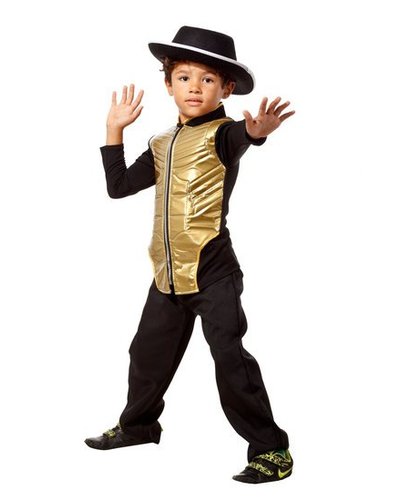 Magicoo Michael Jackson kostuum goud