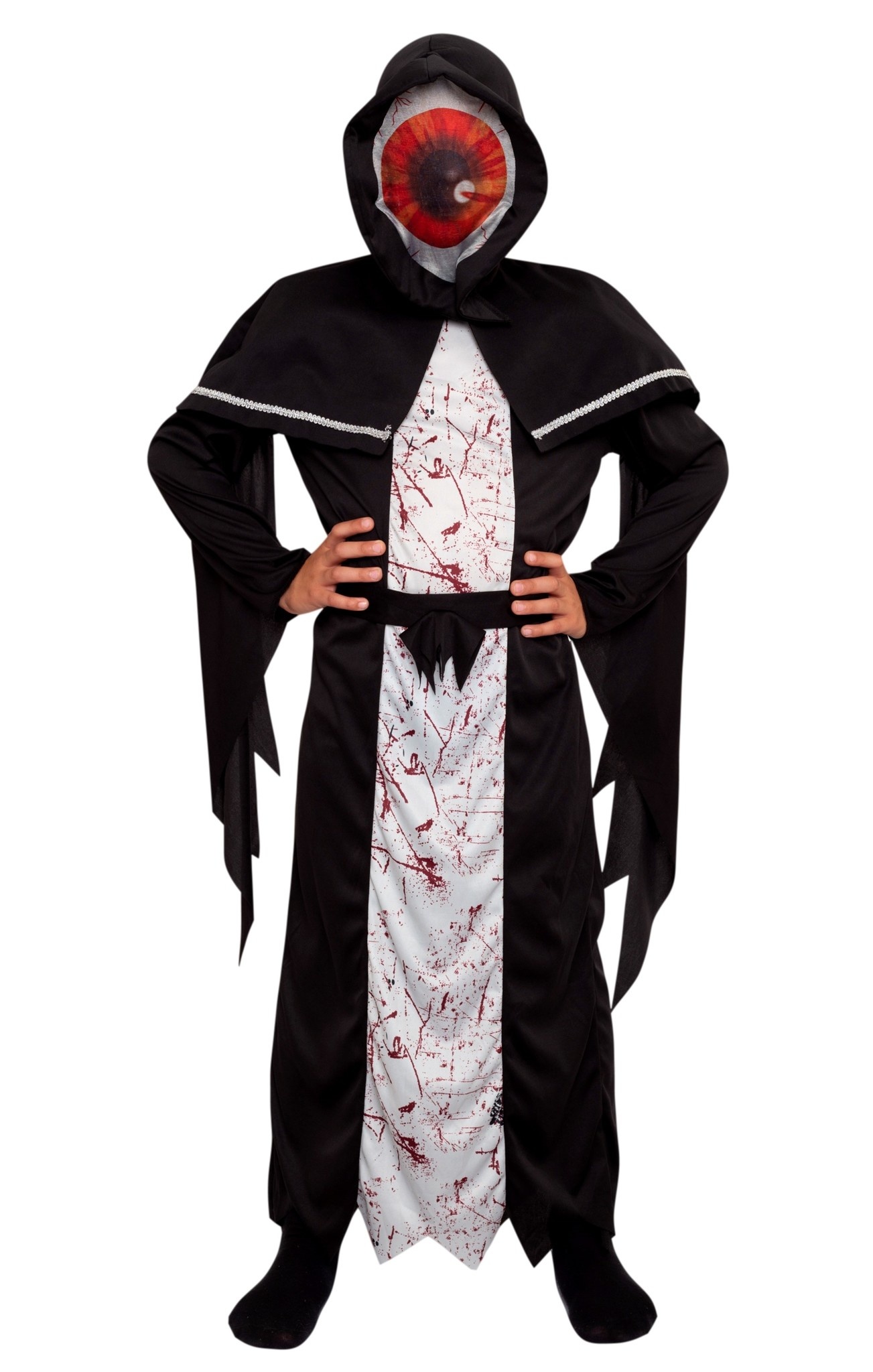 kwaadaardig plein schuif Halloween kostuum monster oog voor kinderen - Magicoo