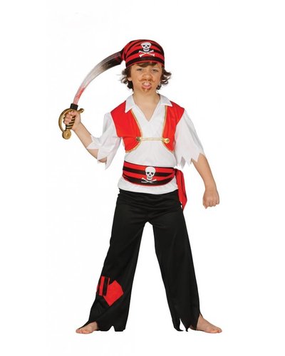 Fiestas Guirca Piraten kostuum jongens