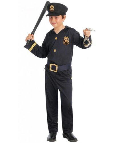 Fiestas Guirca Politie pak voor kinderen