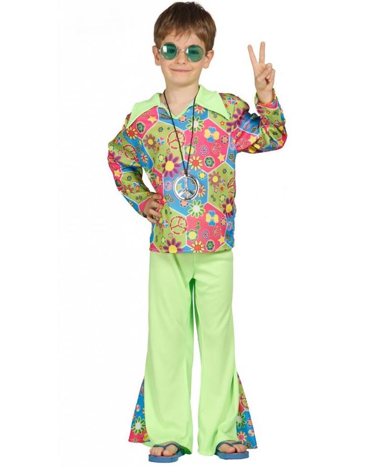 slogan wet Radioactief Hippie pak voor kinderen|Magicoo.nl - Magicoo