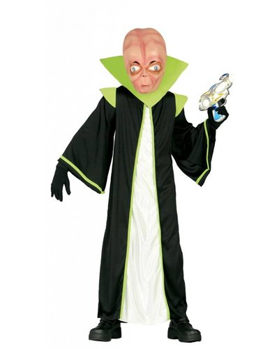 Fiestas Guirca Alien kostuum kind