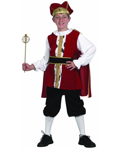 GoDan S. A. Koning kostuum voor kinderen