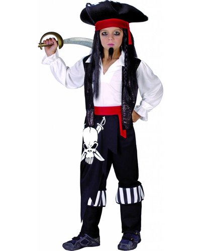 GoDan S. A. Piratenkapitein kostuum kinderen