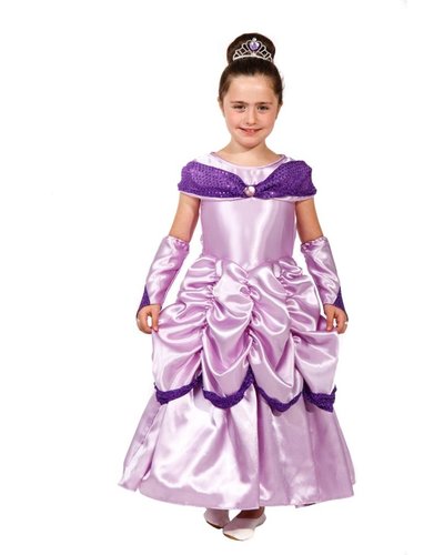 Magicoo Lange prinsessenjurk lila