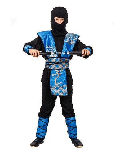 Magicoo Blauw Ninja pak kinderen