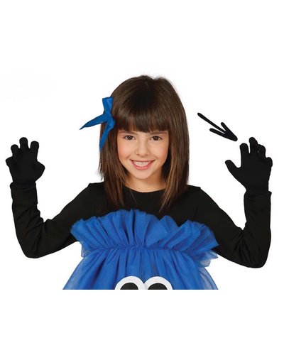 Fiestas Guirca Zwarte handschoenen kinderen