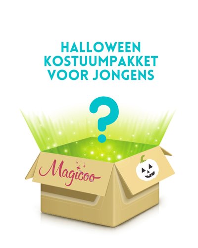 Magicoo Kostuumpakket met 4 Halloween kostuums Jongens