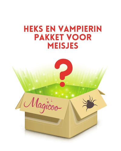 Magicoo Kostuumpakket met een heks en vampierin