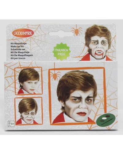 Goodmark Schminkset vampier dracula voor Halloween