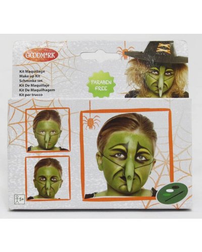 Goodmark Schminkset heks voor Halloween