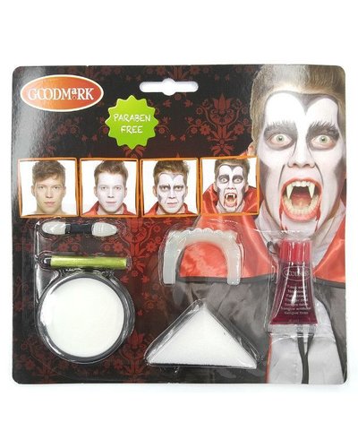 Goodmark Deluxe Halloween schminkset voor vampieren