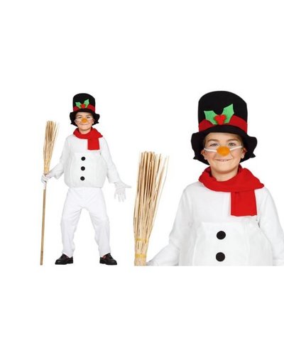 Fiestas Guirca Sneeuwman pak kinderen