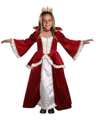 Magicoo Koninginnenjurk Elisabeth voor kinderen