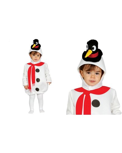 Fiestas Guirca Sneeuwman pak baby's en peuters