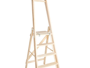 Houten plateautrap (grenen)