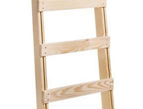 Bouwladder met strip