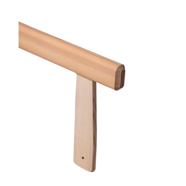 Houten leuning 150 cm voor zoldertrap