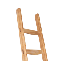 Houten bibliotheekladder