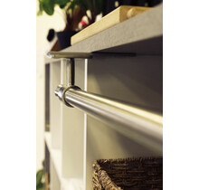 RVS bevestigingsstang boekenkast