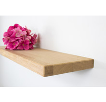 Zwevende wandplank eiken nature geolied