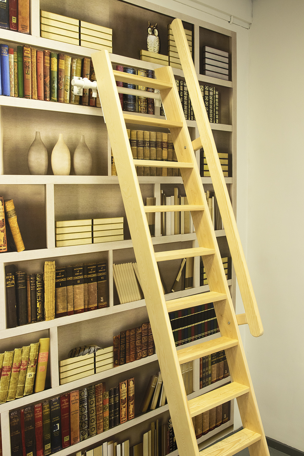 Trapleuning Inklapbare Doorlopende houten trapleuning 150cm