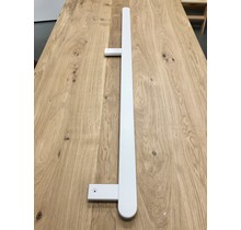 Doorlopende houten trapleuning 150cm (witte)