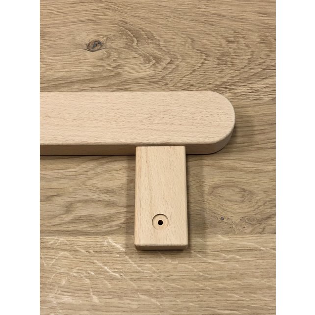 Doorlopende  trapleuning 150cm (beuken)