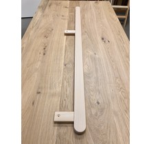 Doorlopende  trapleuning 150cm (beuken)