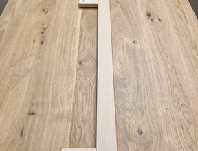 Doorlopende beuken trapleuning