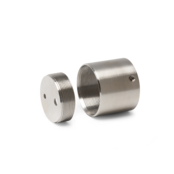 Geborsteld RVS buishouders set (2 stuks) Geborsteld RVS buishouders set (2 stuks)