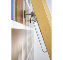 Geborsteld RVS ophangbeugels set