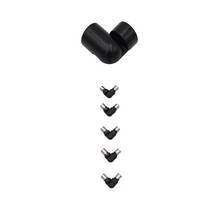 CLEAN Black Hoekverbinding RAL 9005