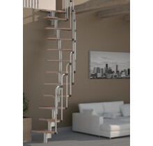 Houston vaste ruimtebesparende trap - 63 cm breed