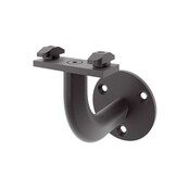 Pure Black draagbeugel trapleuning aluminium RAL 9005