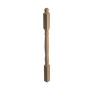 Gedraaide balusterklassiek eikenhout 130 cm (PT1) Gedraaide balusterklassiek eikenhout 130 cm (PT1)