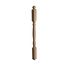 SOGEM Gedraaide balusterklassiek eikenhout 130 cm (PT1)