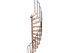 Saturne vaste wenteltrap Beuk 60x120 cm/70x140 cm