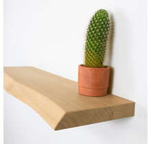 Maatwerk wandplank  boomstam