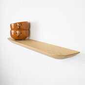 Maatwerk wandplank  facet