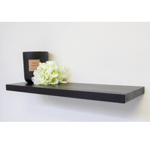 S323 - recht zwart gelakt - 52,5 cm