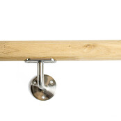 Trapleuning Eiken 42 mm lengte 300/400 cm